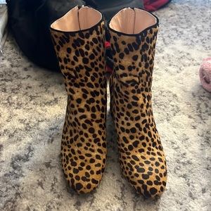 Cheetah/Leopard boots